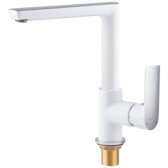 Смеситель для кухни HAIBA ALEX 018 WHITE-CHROME (HB9569)