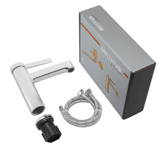 Смеситель для умывальника Mixxus Premium Verdi 001 (NUT) (MI8240)