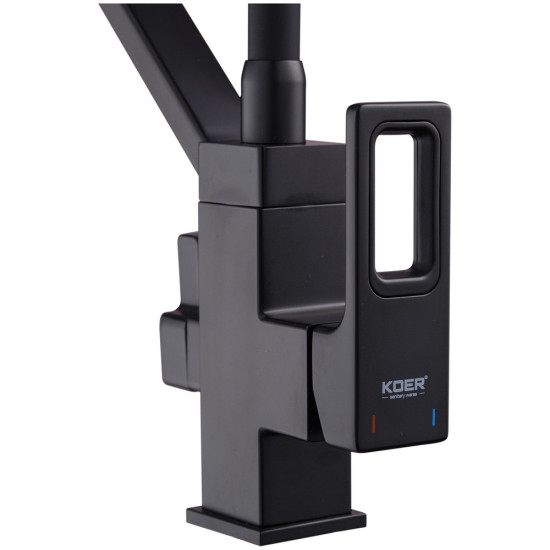 Смеситель для кухни Koer KB-72009-05 с выходом для питьевой воды (KR5007)