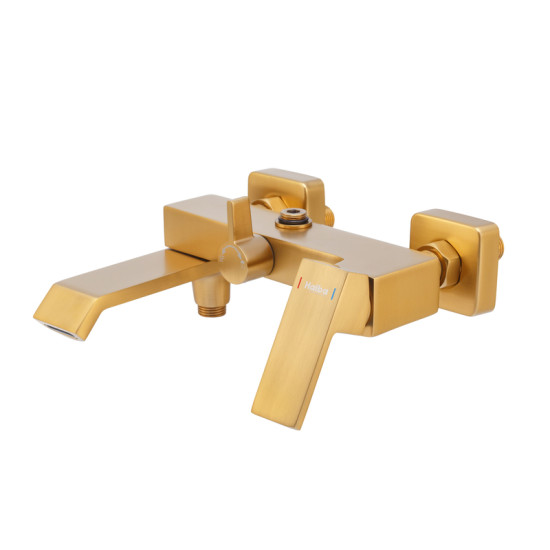 Душевая колонна со смесителем HAIBA GAUDI 009-J BRUSHED GOLD (HB9584)