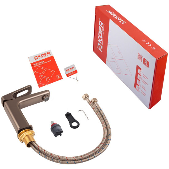 Смеситель для умывальника Koer KB-10031-07 (KR5432)