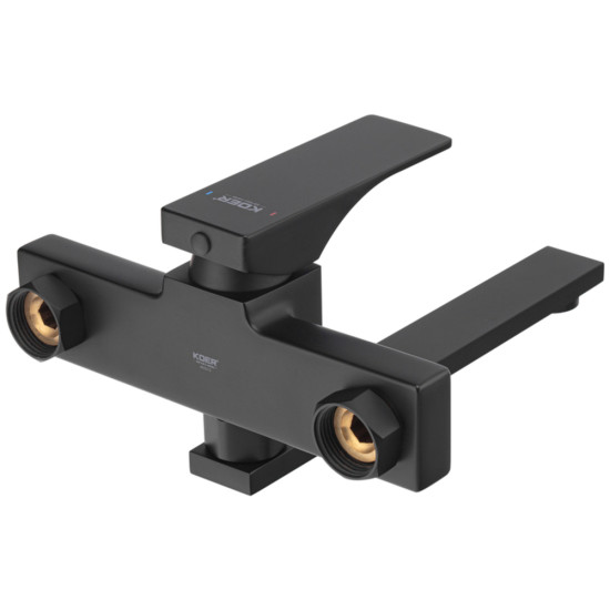 Смеситель для кухни настенный Koer KB-73010-05 (Цвет черный) (KR3491)