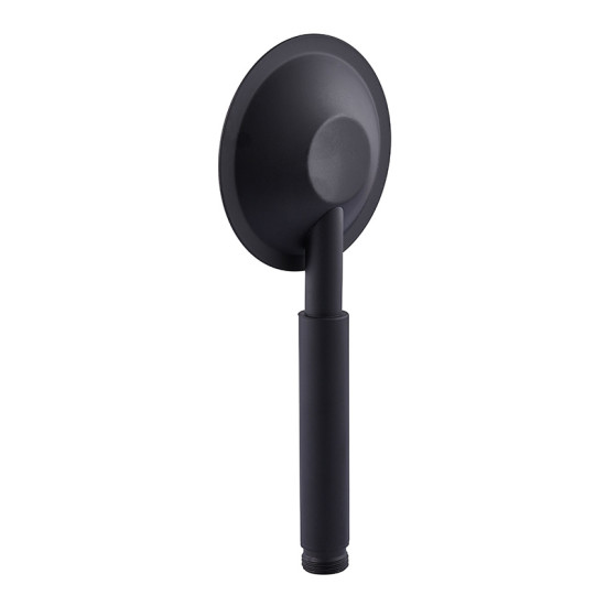 Лейка для душа Mixxus SH-01.SUS Black из нерж. стали (MI6119)