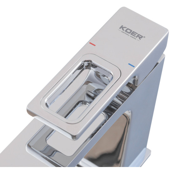 Смеситель для умывальника Koer KB-10009-01 (Цвет хром) (KR3498)
