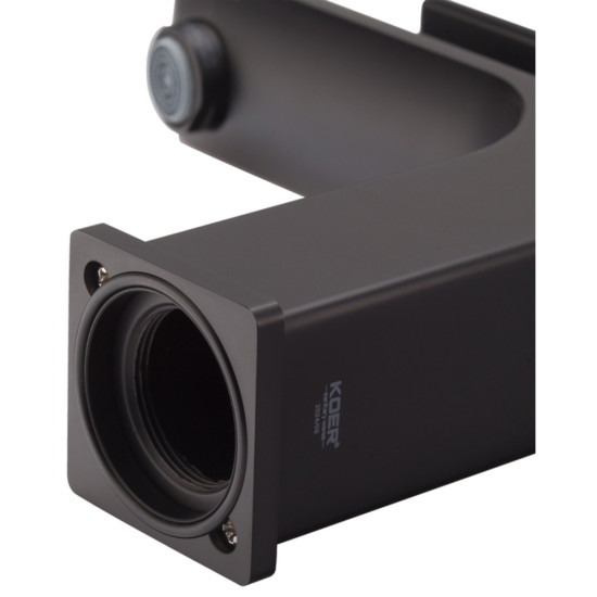 Змішувач для умивальника Koer KB-10010-05 (Колір чорний) (KR3479)
