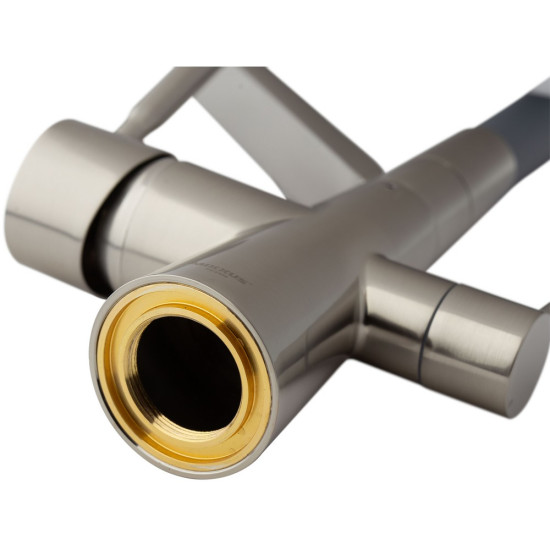 Смеситель для кухни Mixxus Premium Magnet 021 SS COLOR REFL.GREY (MI6976)