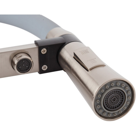 Смеситель для кухни Mixxus Premium Magnet 021 SS COLOR REFL.GREY (MI6976)