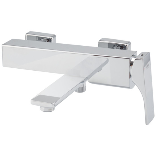 Смеситель для ванны с коротким изливом Koer KB-41010-01 (Цвет хром) (KR3484)