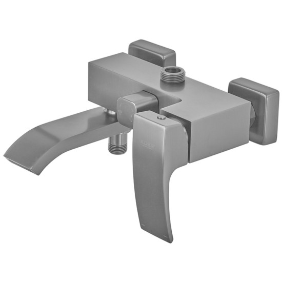 Душевая колонна со смесителем Koer KB-56007-07, 3 функции (Цвет графит) (KR5160)