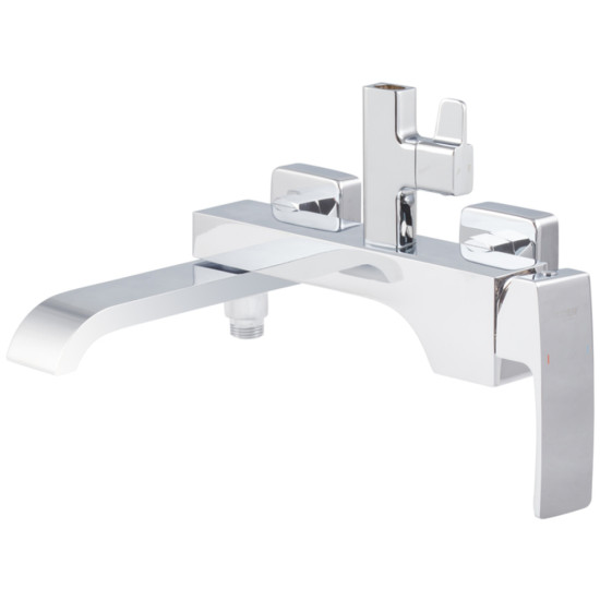 Душова колона із змішувачем KOER KB-56037-01, 3 функції (Колір хром) (KR6001)