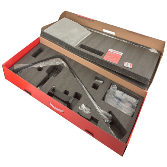 Душевая колонна со смесителем Koer KB-56007-07, 3 функции (Цвет графит) (KR5160)