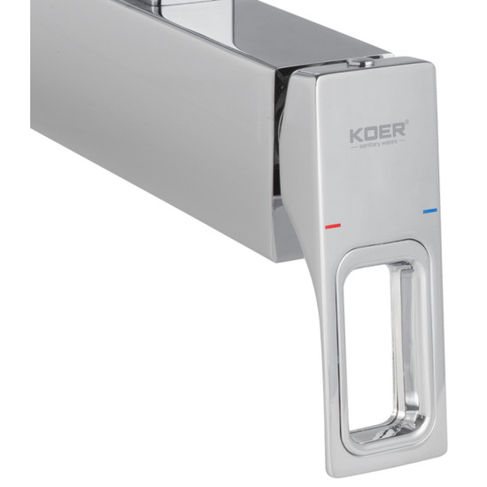 Душевая колонна со смесителем Koer KB-56009-01 (Цвет хром) (KR3506)