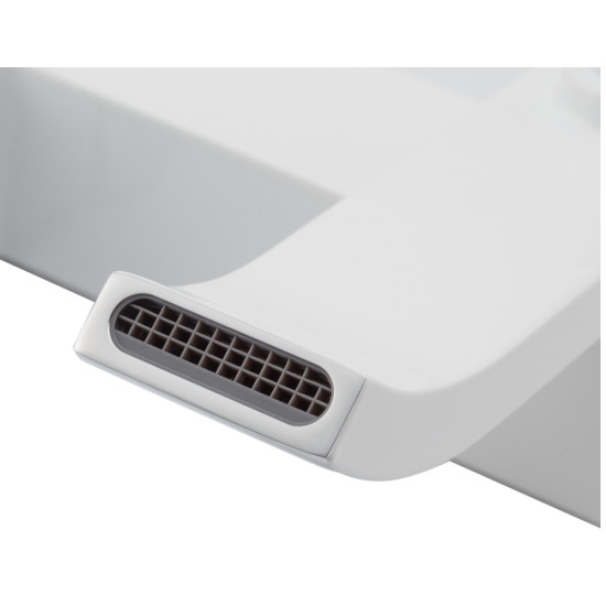 Смеситель для ванны Koer KB-41007-04 с коротким изливом (Цвет хром+белый) (KR5157)