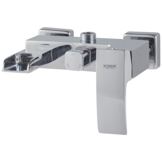 Душевая колонна со смесителем водопад Koer KB-58007-01 (Цвет хром) (KR3462)
