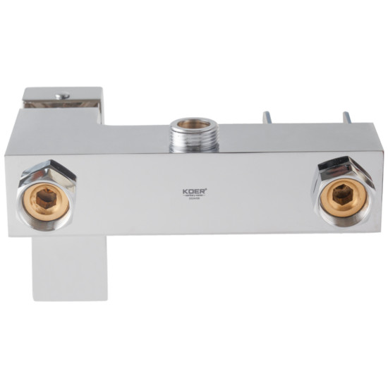 Душова колона із змішувачем водоспад Koer KB-58007-01 (Колір хром) (KR3462)