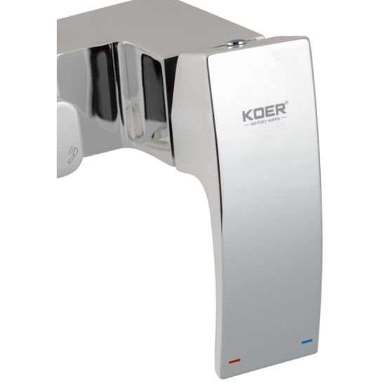 Душевая колонна со смесителем водопад Koer KB-58007-01 (Цвет хром) (KR3462)