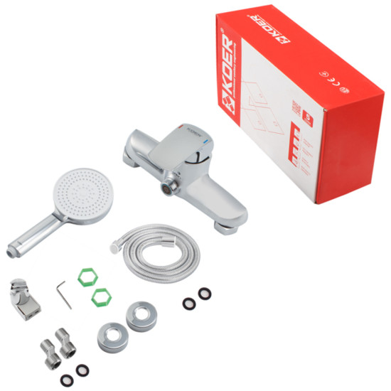 Змішувач для душу Koer KB-30008-01 (Колір хром) (KR3474)
