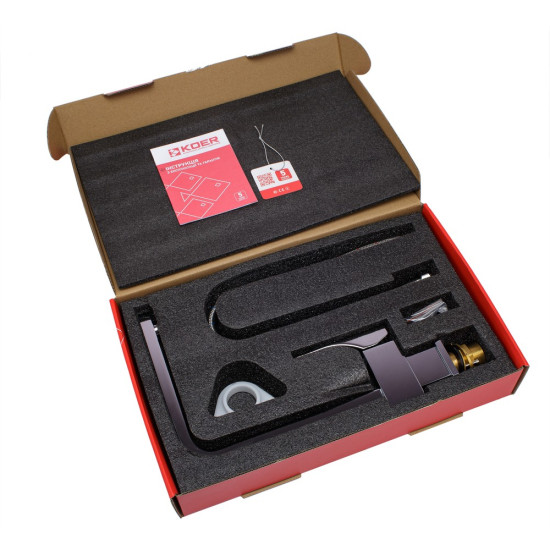 Смеситель для кухни Koer KB-70010-01 (Цвет хром) (KR3488)