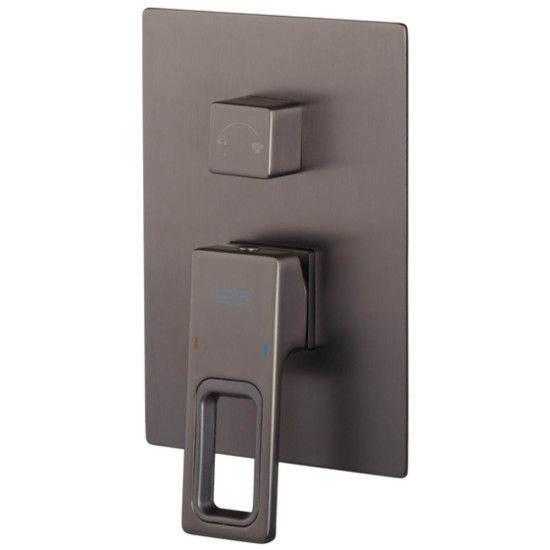 Душова система вбудована KOER KB-66009-07 3 функції (Колір графіт) (KR5991)