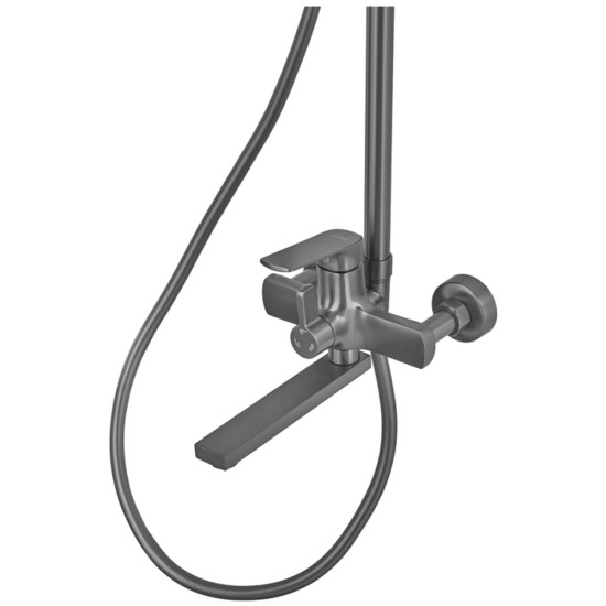 Душова колона із змішувачем MIXXUS PREMIUM MONE 009-J GRAPHITE (Колір графіт) (MI6783)