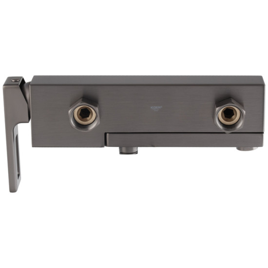 Змішувач для ванни з коротким зливом KOER KB-41009-07 (Колір графіт) (KR5986)