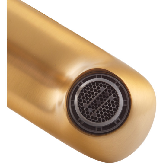 Смеситель для умывальника Haiba Milano 001 BRUSHED GOLD (HB9619)
