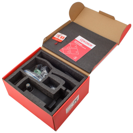 Смеситель для ванны с коротким изливом Koer KB-41007-05 (Цвет черный) (KR3455)