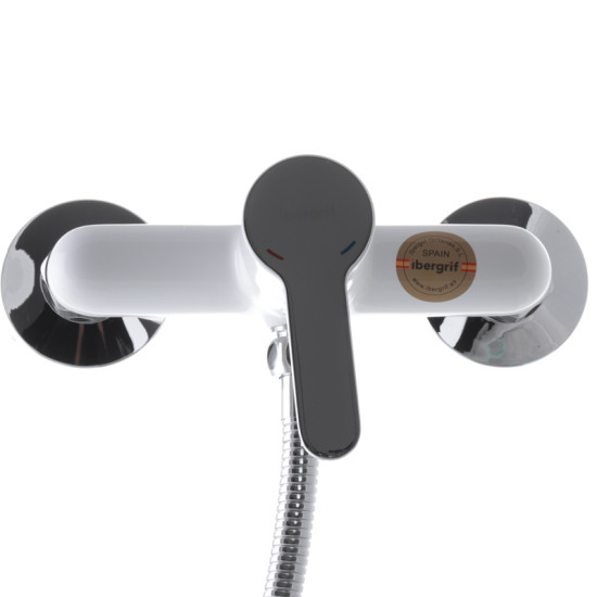 Змішувач для душу Ibergrif Square M12022W (IB0032)