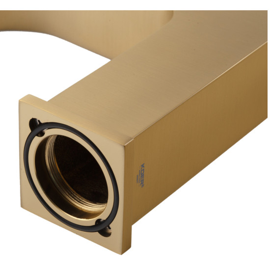 Змішувач для умивальника KOER KB-10037-12 (Колір матового золота) (KR6000)
