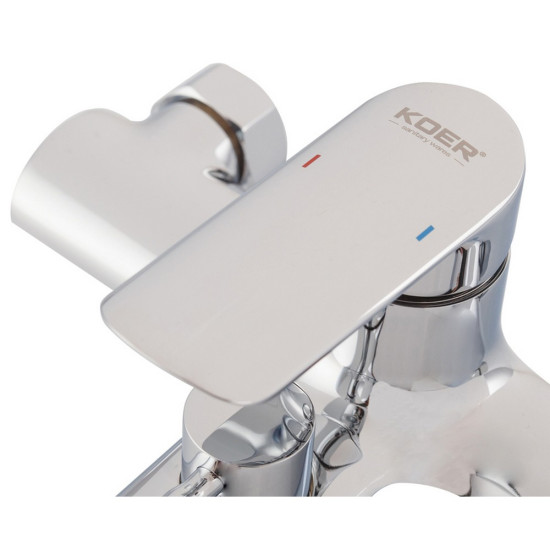 Смеситель для ванны с коротким изливом Koer KB-40028-01 (KR5305)