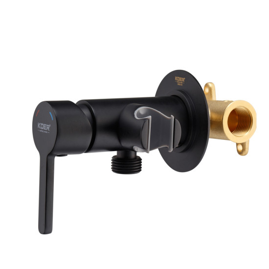 Смеситель для гигиенического душа Koer KB-23029-05 Цвет черный (KR5493)