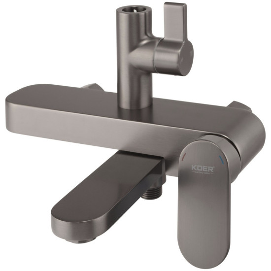 Душевая колонна со смесителем Koer KB-56030-07, 3 функции (KR5429)