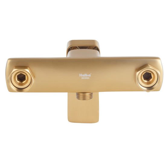 Смеситель для душа Haiba KUBUS 003 BRUSHED GOLD (HB9626)
