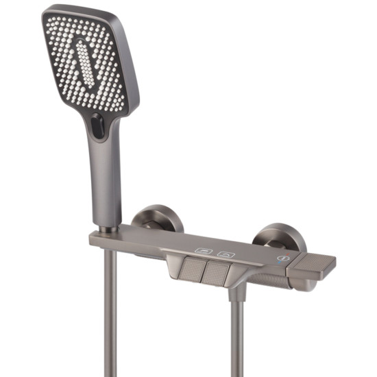 Змішувач для ванни MIXXUS PREMIUM TERRA 009 GRAPHITE (колір графіт) (MI8384)
