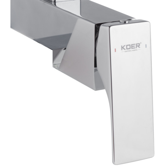 Душевая колонна со смесителем Koer KB-56010-01 (Цвет хром) (KR3494)