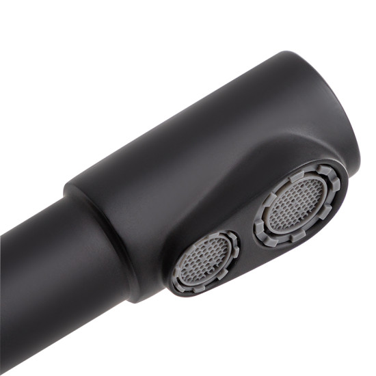 Смеситель для кухни Mixxus KUB-021 Черный с выходом для питьевой воды (MI5865)