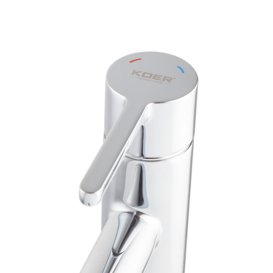 Смеситель для умывальника Koer KB-10029-01 Цвет хром (KR5478)