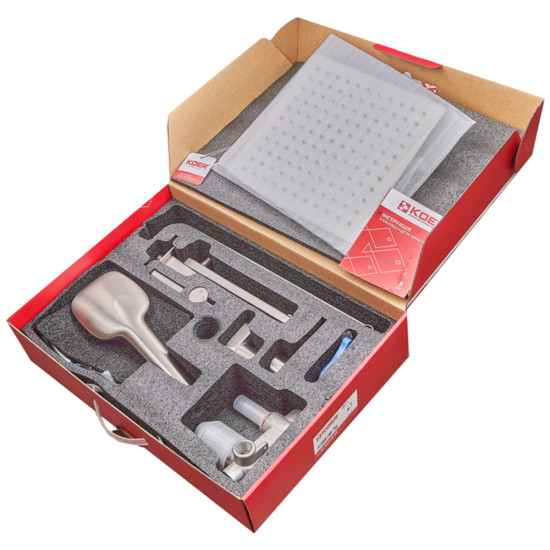 Вбудована душова система Koer KI-66015-02 (з нерж. сталі) (Колір нерж) (KR4785)