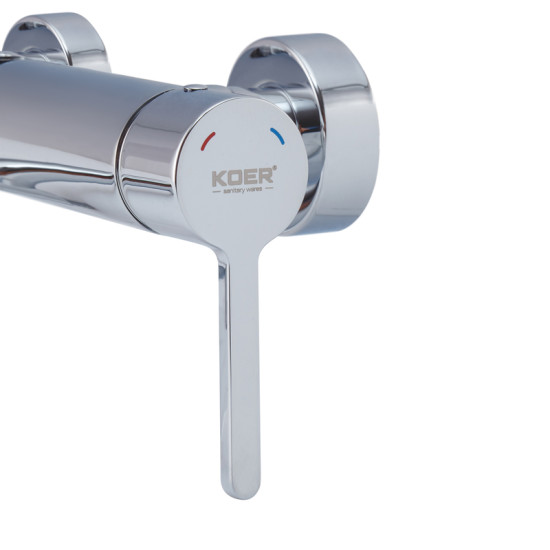 Душова колона із змішувачем Koer KB-56029-01 3 функції, колір хром (KR5481)