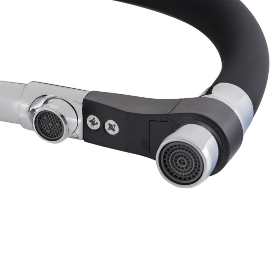 Смеситель для кухни Mixxus Premium Gravity 021 REFL.BLACK (MI6977)