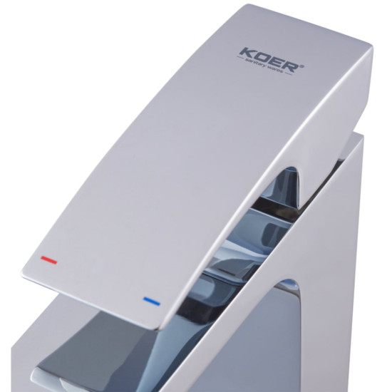 Смеситель для умывальника Koer KB-11007-01 высокий (Цвет хром) (KR3440)