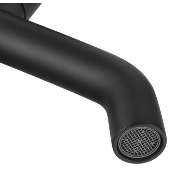 Вбудована душова система з термостатом Koer KB-67012-05 (Колір чорний) (KR4729)