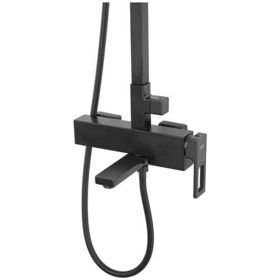 Душова колона із змішувачем Koer KB-56009-05 (Колір чорний) (KR3507)