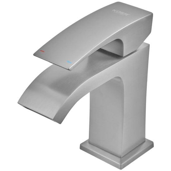 Смеситель для умывальника Koer KB-12007-07 (Цвет графит) (KR5152)
