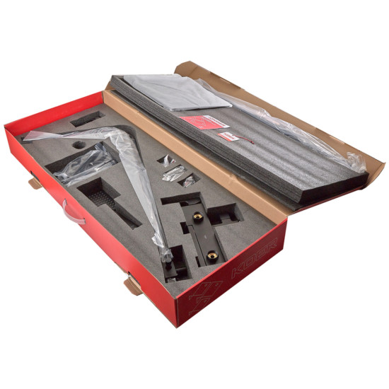 Душова колона із змішувачем Koer KB-56009-05 (Колір чорний) (KR3507)