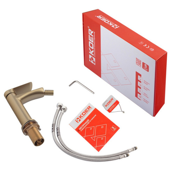 Смеситель для биде Koer KB-20028-12 (KR5303)