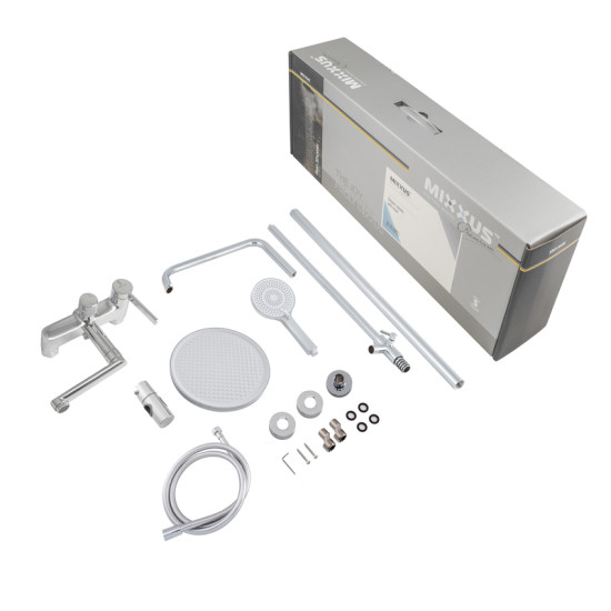 Душова колона із змішувачем Mixxus Premium Lazar 009-J (MI8272)