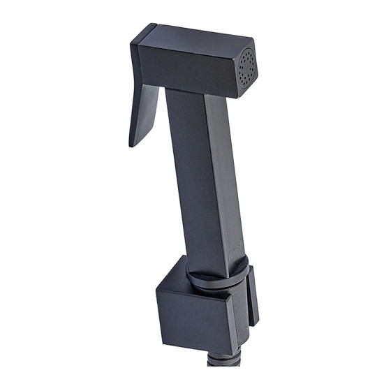 Смеситель для гигиенического душа Haiba Kubus 002 (Inner) Black (HB3952)