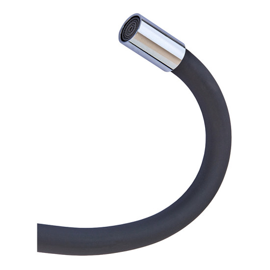 Смеситель для кухни Mixxus SUS-011 Chrome Refl.Black (нерж. сталь) (MI6223)