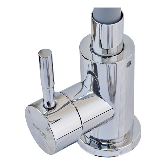 Смеситель для кухни Mixxus SUS-011 Chrome Refl.Gray (нерж. сталь) (MI6222)